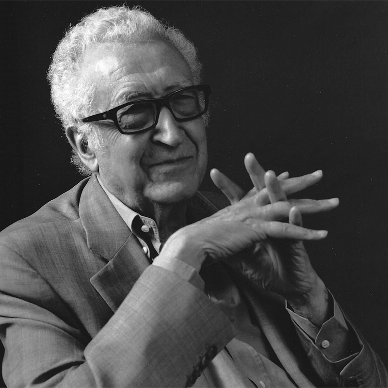 Black and white photography of Lakhdar Brahimi